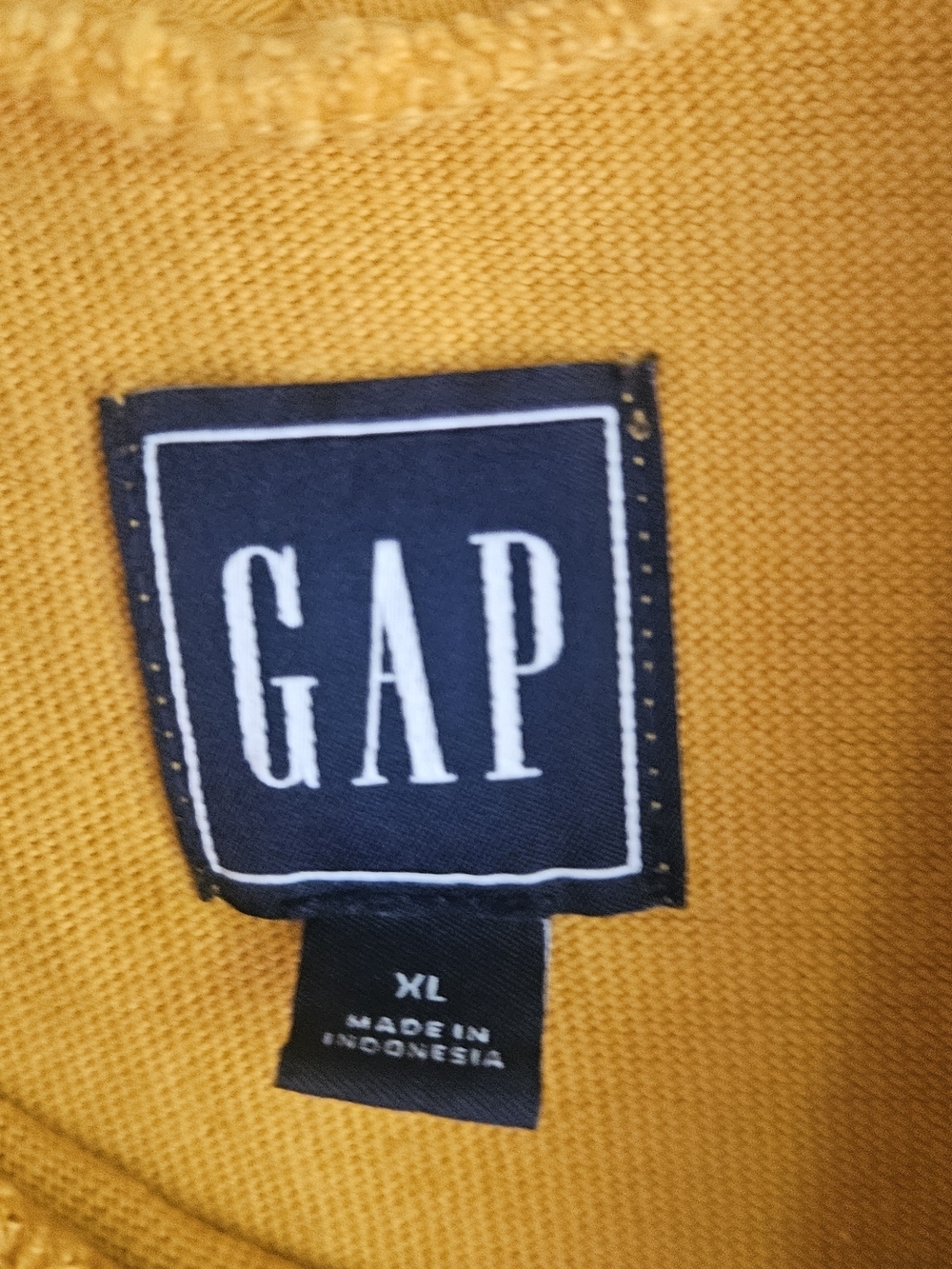 GAP Mustard Yellow Women's Tank Top Sx Xlarge - Picture 2 of 5